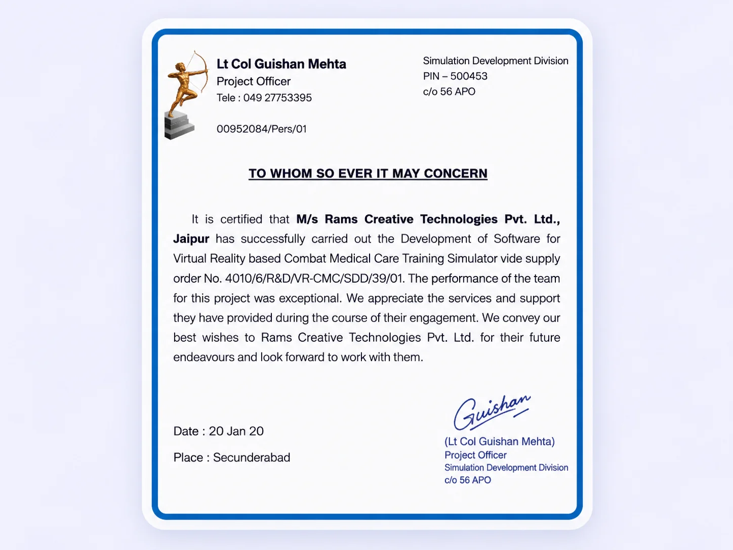 Certificate 12
